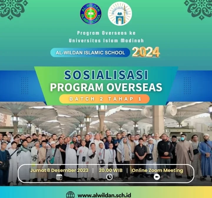 Sosialisasi Program Overseas Batch 2 Tahap 1!