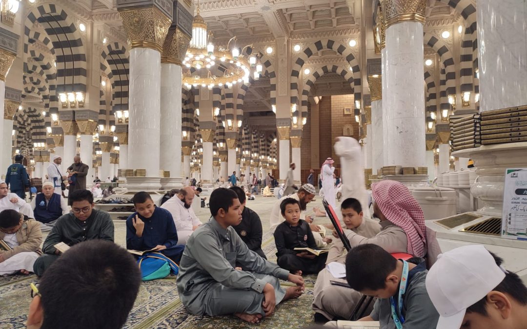 Rutinitas Belajar Peserta Program Overseas dengan Para Syaikh di Masjid Nabawi #7