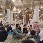 التعلم اليومي مع المشايخ في الدورة الخارجية في المسجد النبوي #7