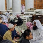 التعلم اليومي مع المشايخ في الدورة الخارجية في المسجد النبوي #7