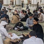 التعلم اليومي مع المشايخ في الدورة الخارجية في المسجد النبوي #7