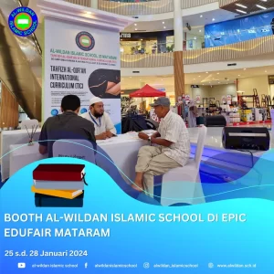 Booth Al-Wildan di Epic Edufair