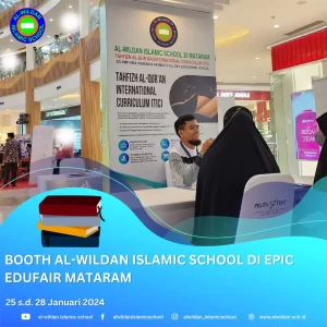 Booth Al-Wildan di Epic Edufair