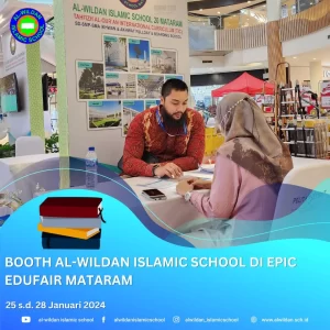 Booth Al-Wildan di Epic Edufair
