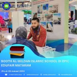 Booth Al-Wildan di Epic Edufair
