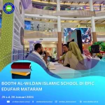 Booth Al-Wildan di Epic Edufair