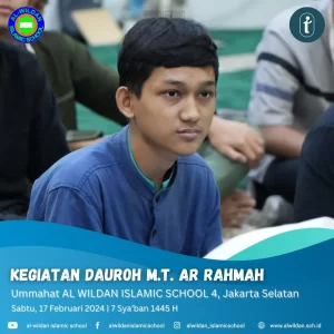 Dauroh Hibernasi Hati Al-Wildan Islamic School
