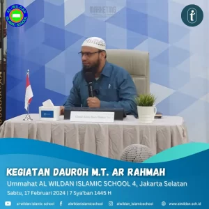 Dauroh Hibernasi Hati Al-Wildan Islamic School
