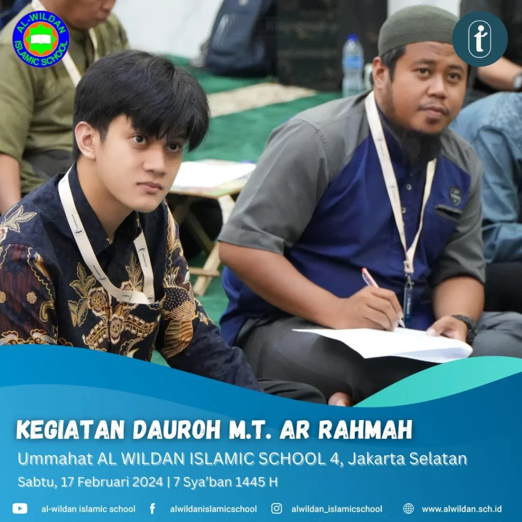 Dauroh Hibernasi Hati Al-Wildan Islamic School