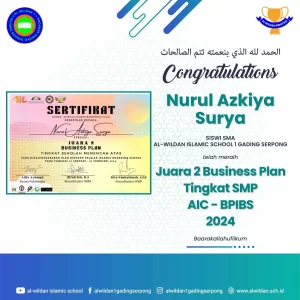 Prestasi Siswa Al-Wildan 1 Gading Serpong