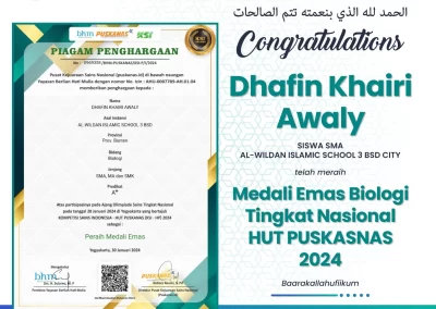Prestasi Siswa-Siswi AL-WILDAN