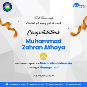 AL-WILDAN ISLAMIC SCHOOL Alumni Advance to Prestigious Universities