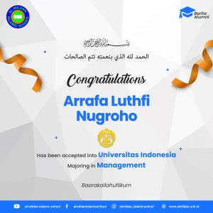 AL-WILDAN ISLAMIC SCHOOL Alumni Advance to Prestigious Universities