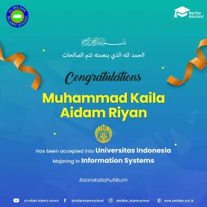 AL-WILDAN ISLAMIC SCHOOL Alumni Advance to Prestigious Universities