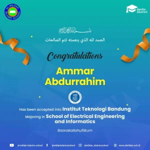 AL-WILDAN ISLAMIC SCHOOL Alumni Advance to Prestigious Universities