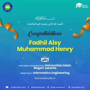 AL-WILDAN ISLAMIC SCHOOL Alumni Advance to Prestigious Universities