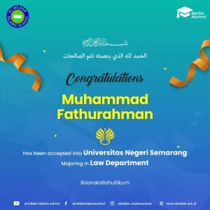 AL-WILDAN ISLAMIC SCHOOL Alumni Advance to Prestigious Universities