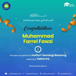 AL-WILDAN ISLAMIC SCHOOL Alumni Advance to Prestigious Universities