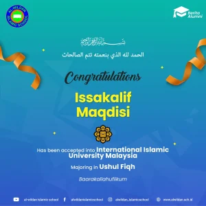 AL-WILDAN ISLAMIC SCHOOL Alumni Advance to Prestigious Universities