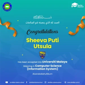 AL-WILDAN ISLAMIC SCHOOL Alumni Advance to Prestigious Universities