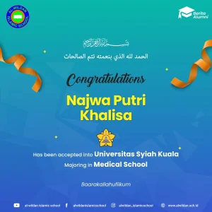 AL-WILDAN ISLAMIC SCHOOL Alumni Advance to Prestigious Universities