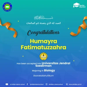 AL-WILDAN ISLAMIC SCHOOL Alumni Advance to Prestigious Universities