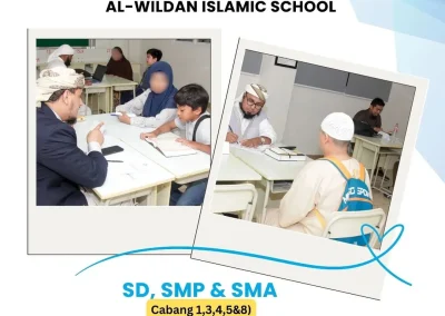Collective Entrance Exams in AL-WILDAN ISLAMIC SCHOOL for School Year 2025/2026