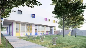 Building Design of AL-WILDAN ISLAMIC SCHOOL 1 Gading Serpong Kindergarten