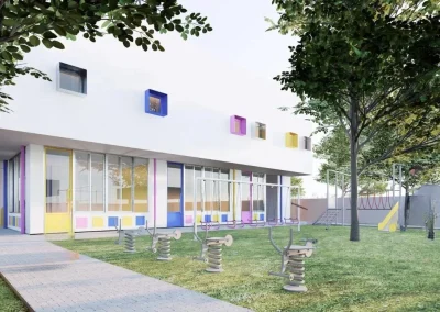 Building Design of AL-WILDAN ISLAMIC SCHOOL 1 Gading Serpong Kindergarten