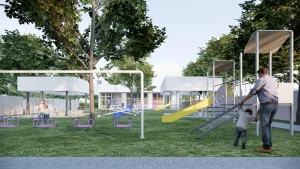 Building Design of AL-WILDAN ISLAMIC SCHOOL 1 Gading Serpong Kindergarten