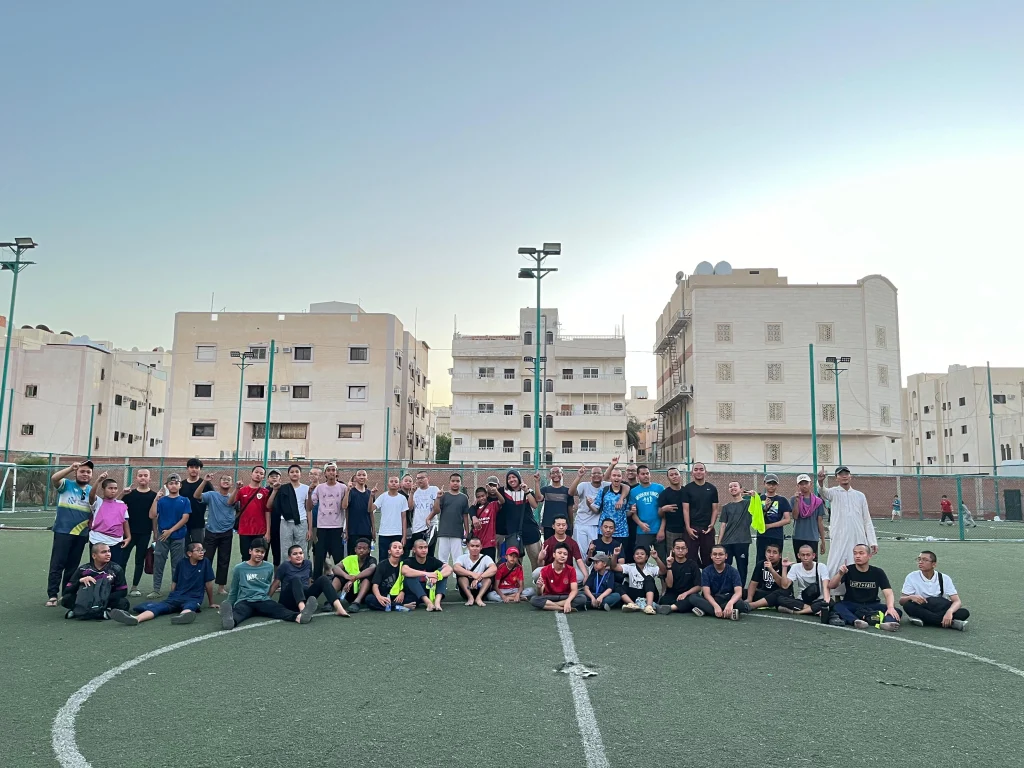 Regular Sports Activities with Overseas Batch 4 Participants in Islamic University of Medina