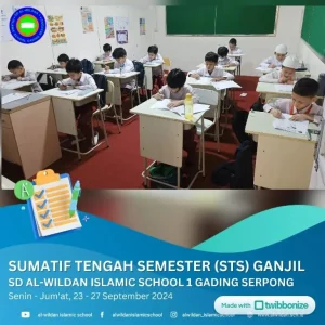 Mid-term Exam (STS) for the School Year 2024/2025 Odd Semester in AL-WILDAN ISLAMIC SCHOOL