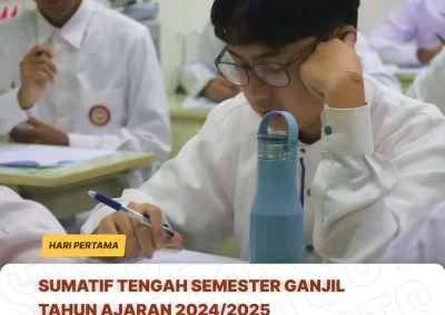 Mid-term Exam (STS) for the School Year 2024/2025 Odd Semester in AL-WILDAN ISLAMIC SCHOOL