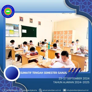Mid-term Exam (STS) for the School Year 2024/2025 Odd Semester in AL-WILDAN ISLAMIC SCHOOL