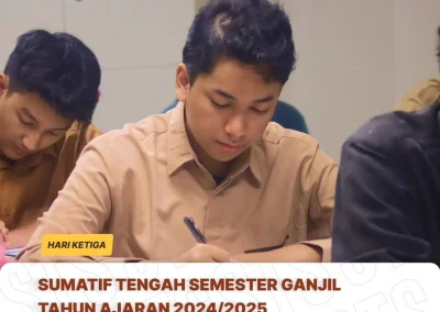Mid-term Exam (STS) for the School Year 2024/2025 Odd Semester in AL-WILDAN ISLAMIC SCHOOL