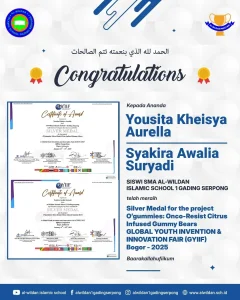 فاز Gading Serpong في المعرض العالمي لاختراع وابتكار الشباب ٢٠٢٥ (GYIIF 2025)