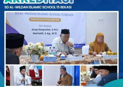 AL-WILDAN 15 Bekasi Elementary School Completes Accreditation Vis