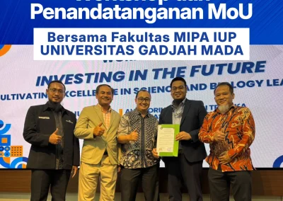 AL-WILDAN ISLAMIC SCHOOL Establishes Collaboration with the Faculty of MIPA IUP at Universitas Gadjah Mada