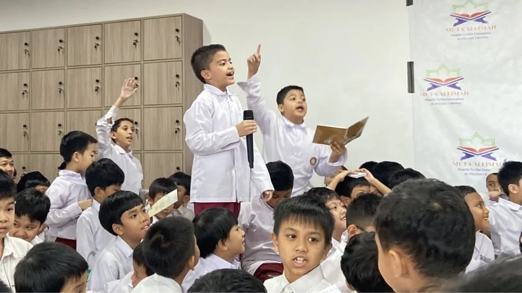 Kajian Anak dengan judul “Bertemanlah di Jalan Allah agar Masuk Surga”