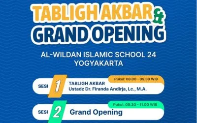 Tabligh Akbar & Grand Opening AL-WILDAN ISLAMIC SCHOOL 24 Yogyakarta