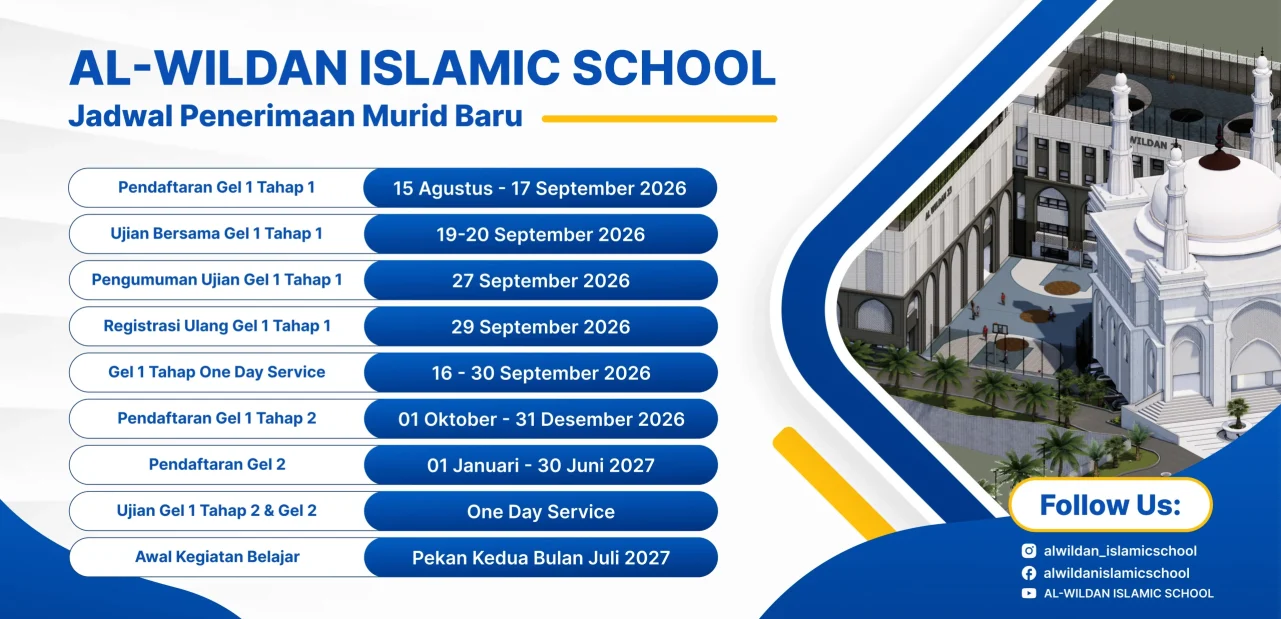 Jadwal Penerimaan Murid Baru (WEBSITE)